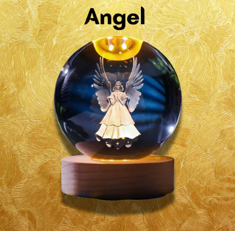 FaithGlow™ 3D Crystal Ball Light